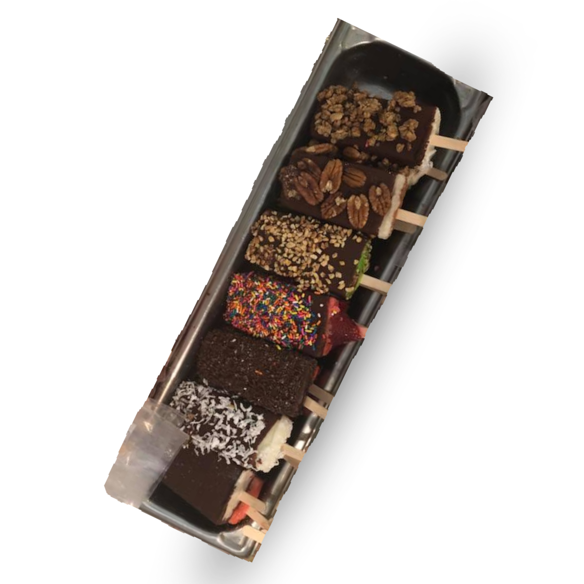 Chocolate dipped ice cream bars at Mary’s Paleteria in Abilene, TX<br />
